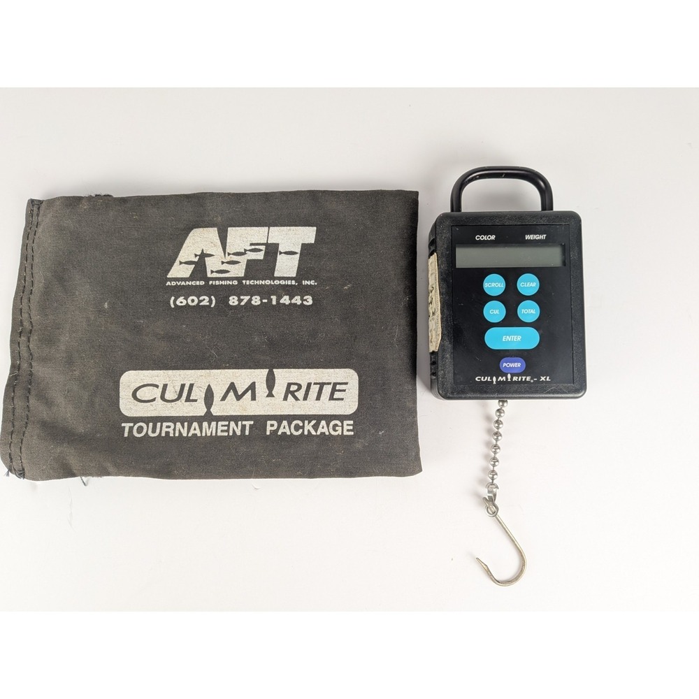 AFT Cul-M-Rite-XL Scale Needs Battery
